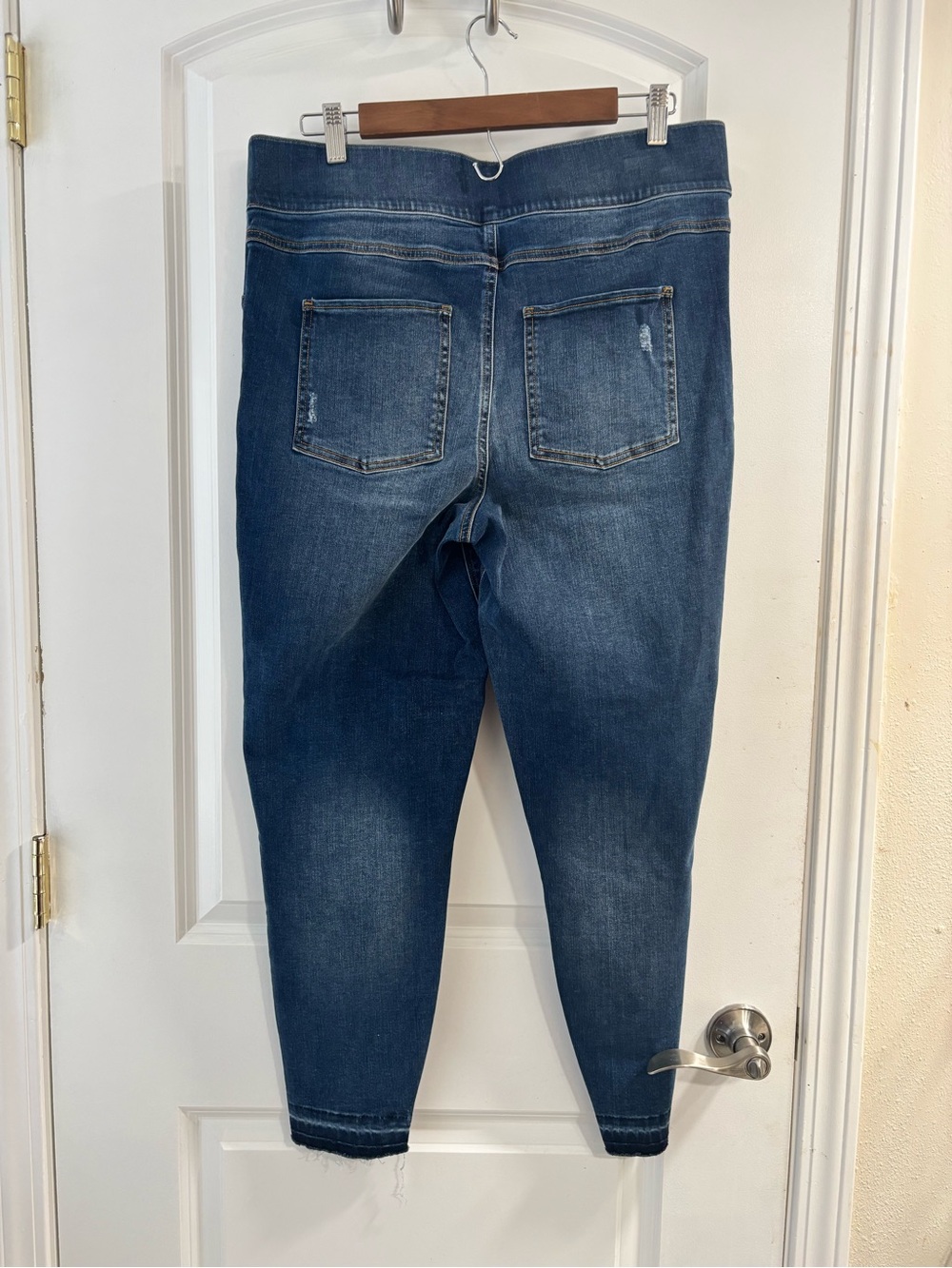 NWT SPANX Dark Wash Blue Jeggings Size 1X - Picture 9 of 10